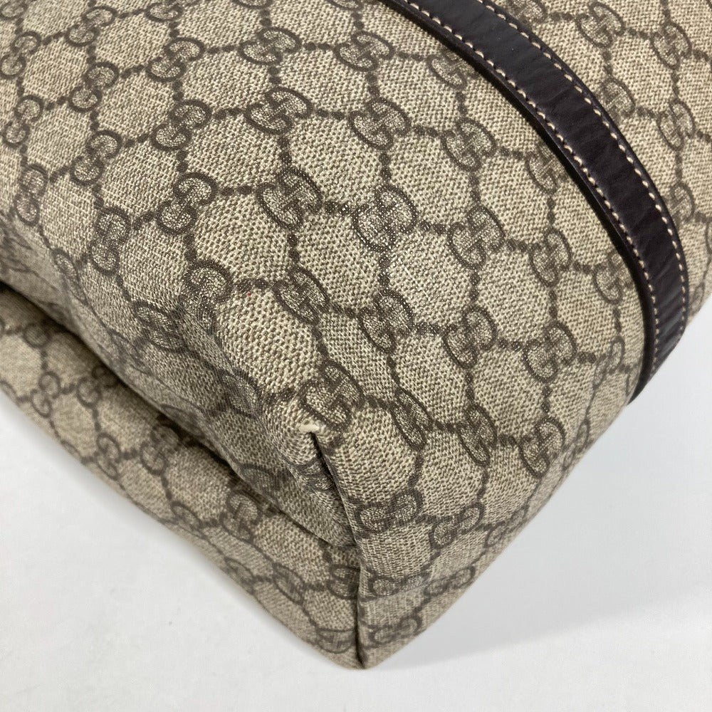 GUCCI Shoulder Bag 228668 PVC leather beige GG plus vertical mens(Unisex) Used