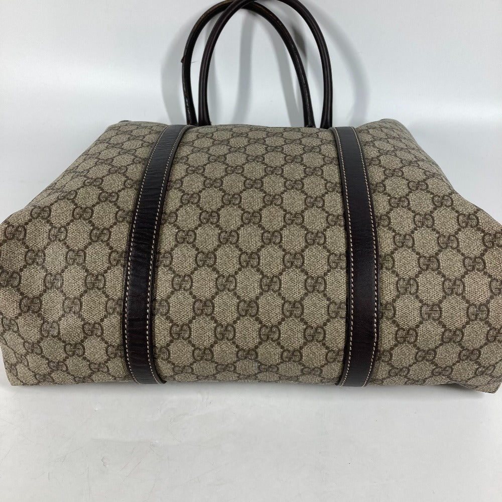 GUCCI Shoulder Bag 228668 PVC leather beige GG plus vertical mens(Unisex) Used