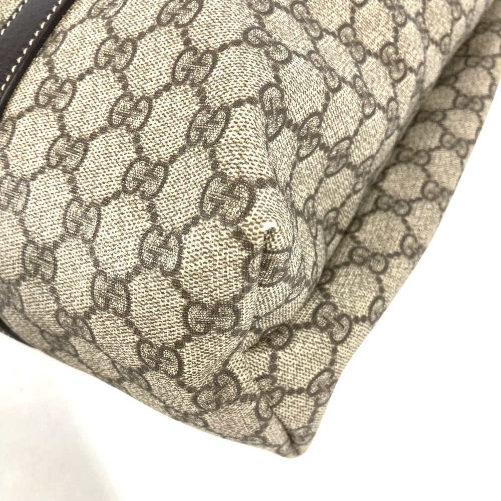 GUCCI Shoulder Bag 228668 PVC leather beige GG plus vertical mens(Unisex) Used