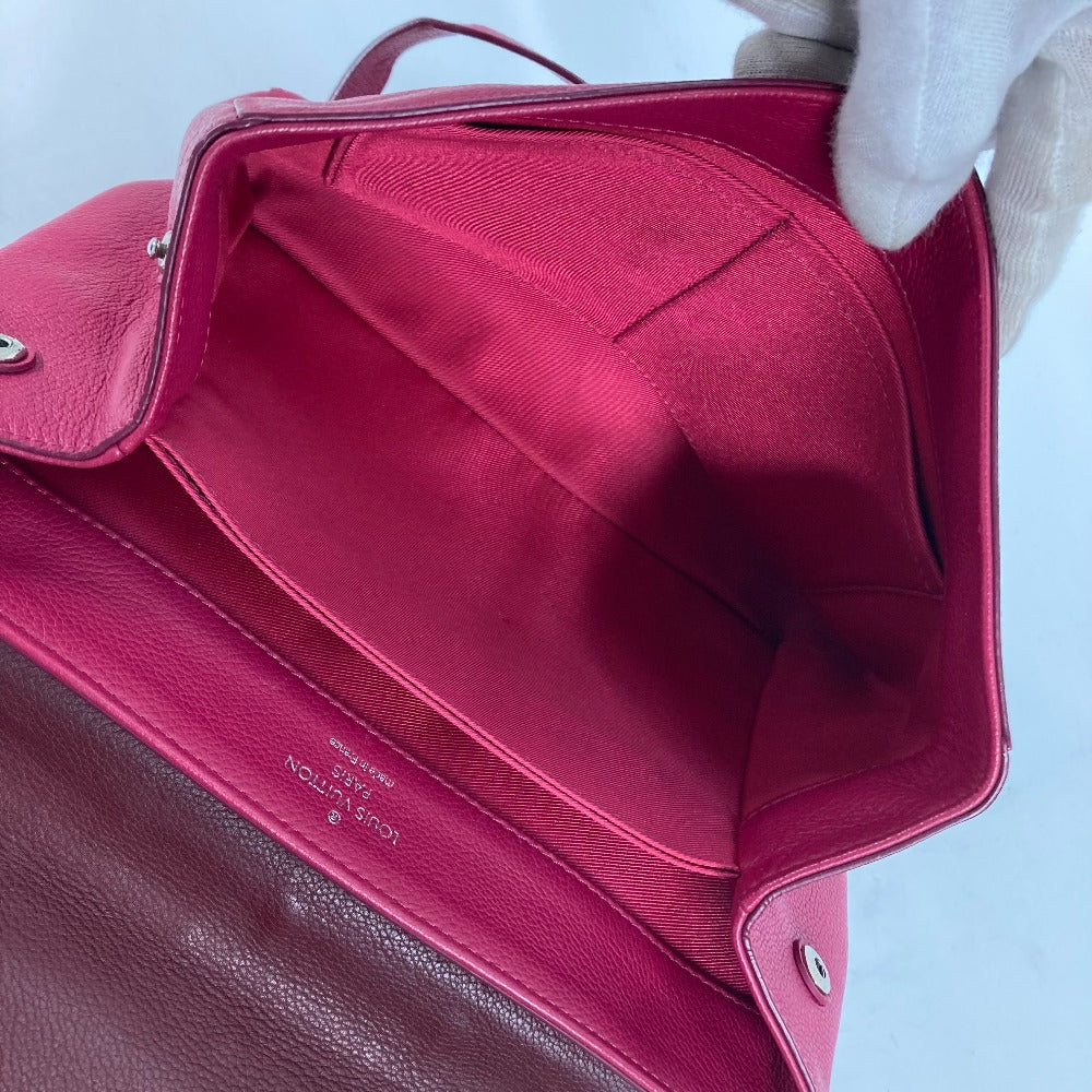 LOUIS VUITTON Handbag leather purple By color Rock Me 2