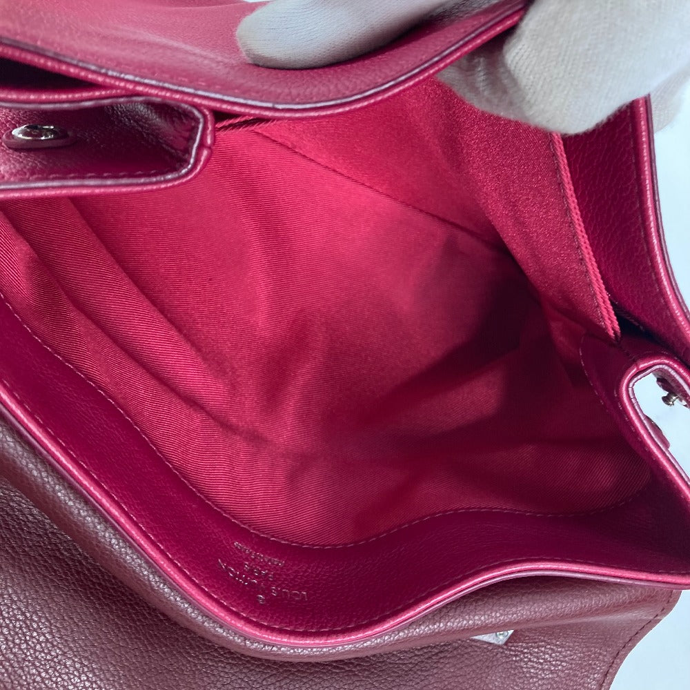 LOUIS VUITTON Handbag leather purple By color Rock Me 2