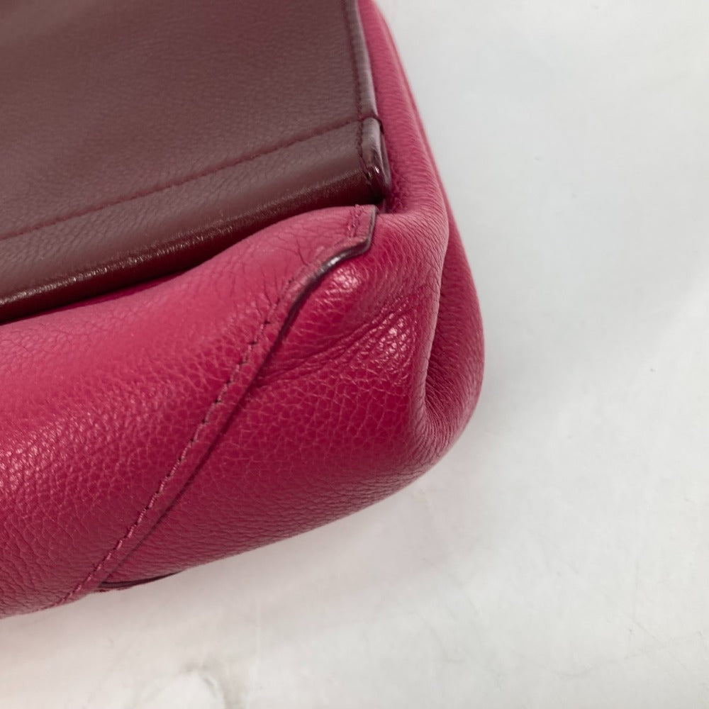 LOUIS VUITTON Handbag leather purple By color Rock Me 2