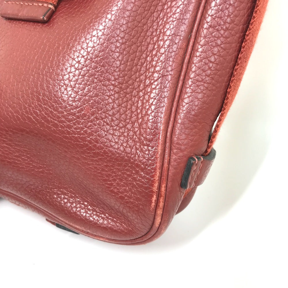 HERMES Shoulder Bag Taurillon Clemence Red Crossbody bag Tibet PM Women Used