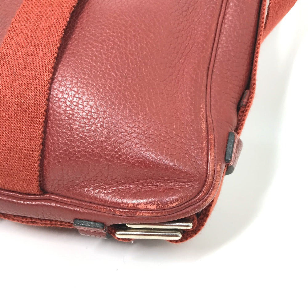 HERMES Shoulder Bag Taurillon Clemence Red Crossbody bag Tibet PM Women Used