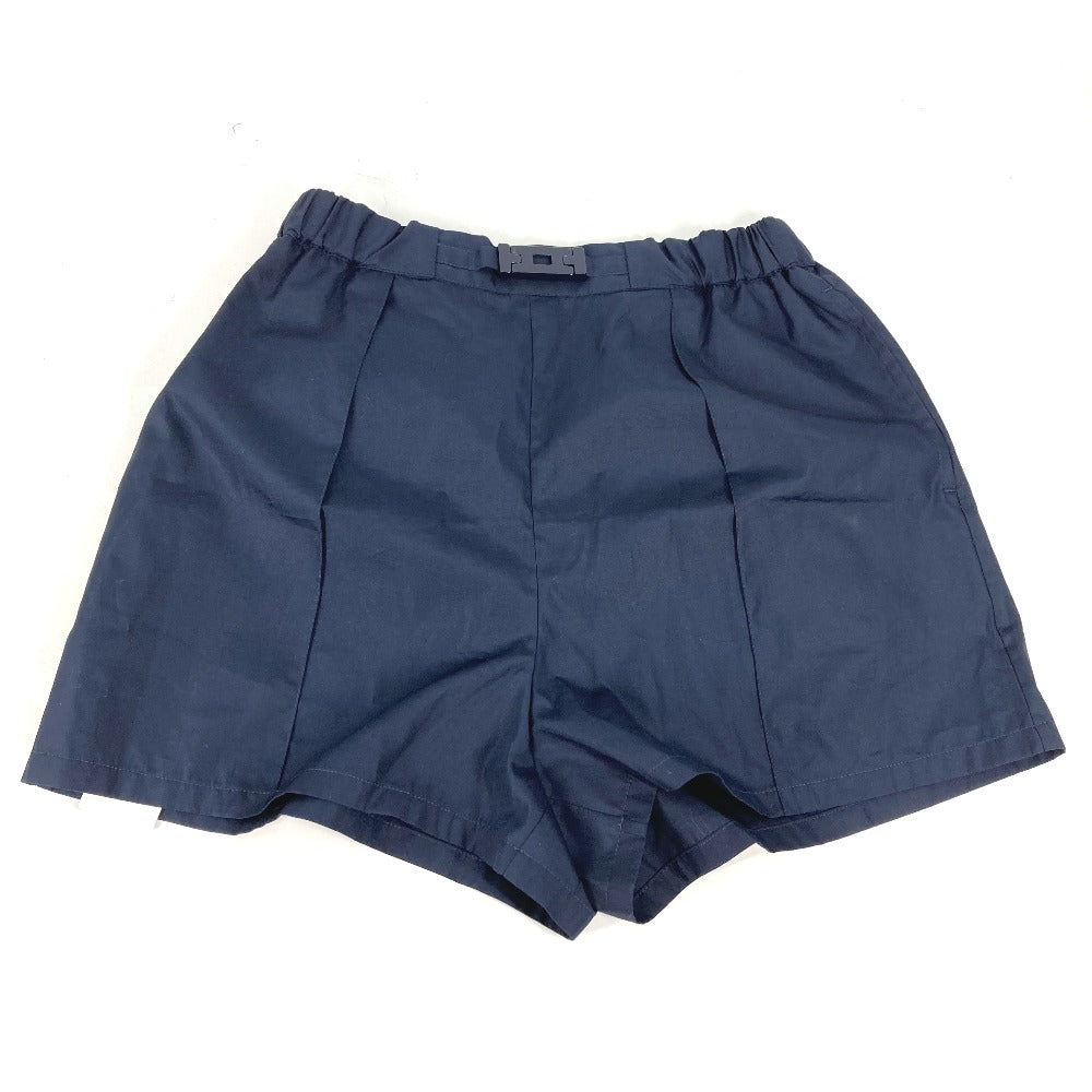 HERMES Shorts cotton Navy apparel Women 34 Used