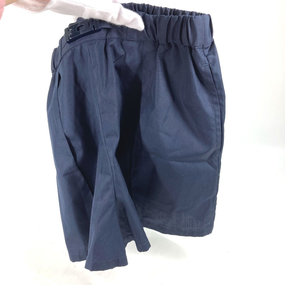 HERMES Shorts cotton Navy apparel Women 34 Used