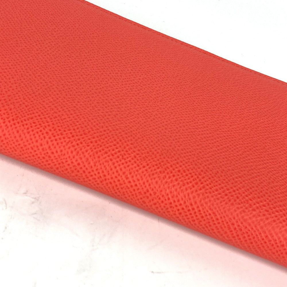 HERMES Long Wallet Purse Epsom pink Azap long silk in Women Used