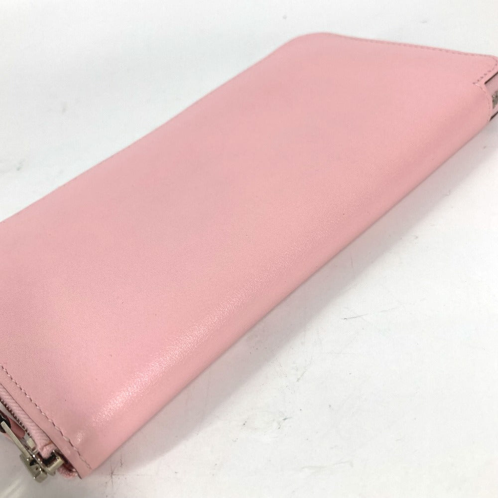 HERMES Long Wallet Purse Swift pink Long wallet Azap Long Women Used