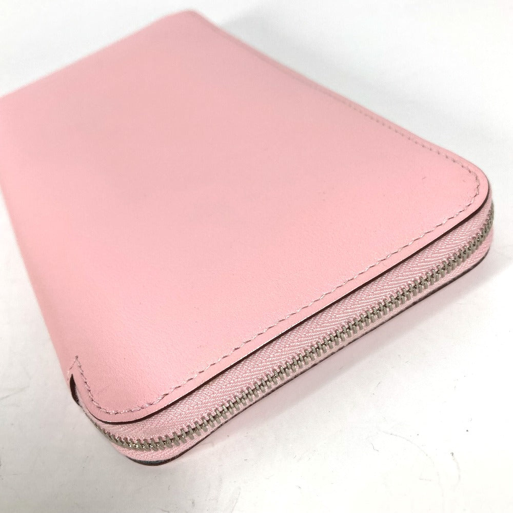 HERMES Long Wallet Purse Swift pink Long wallet Azap Long Women Used