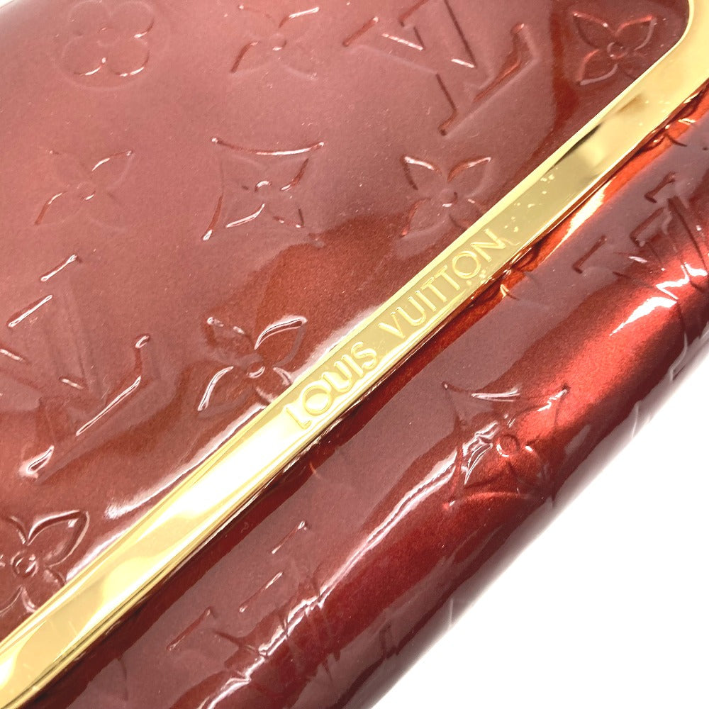 LOUIS VUITTON Clutch bag M91547 Monogram Vernis purple Monogram Vernis Rossmore PM