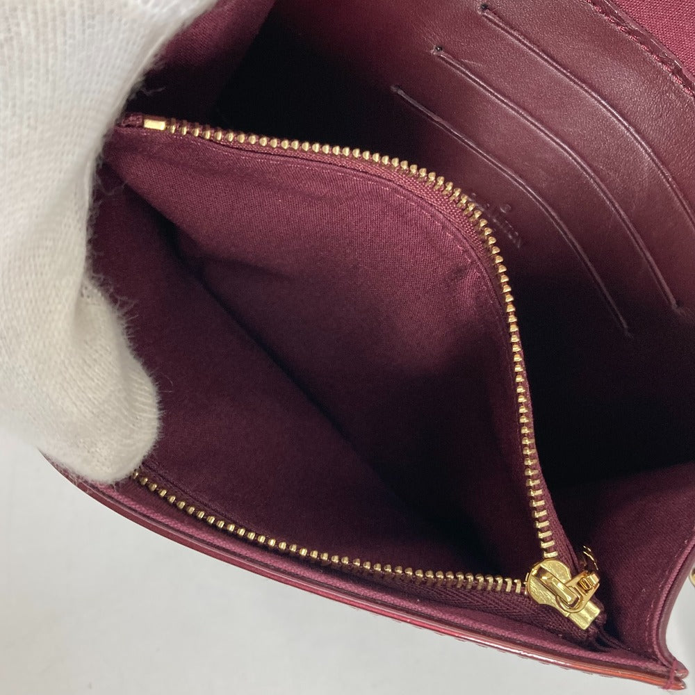 LOUIS VUITTON Clutch bag M91547 Monogram Vernis purple Monogram Vernis Rossmore PM