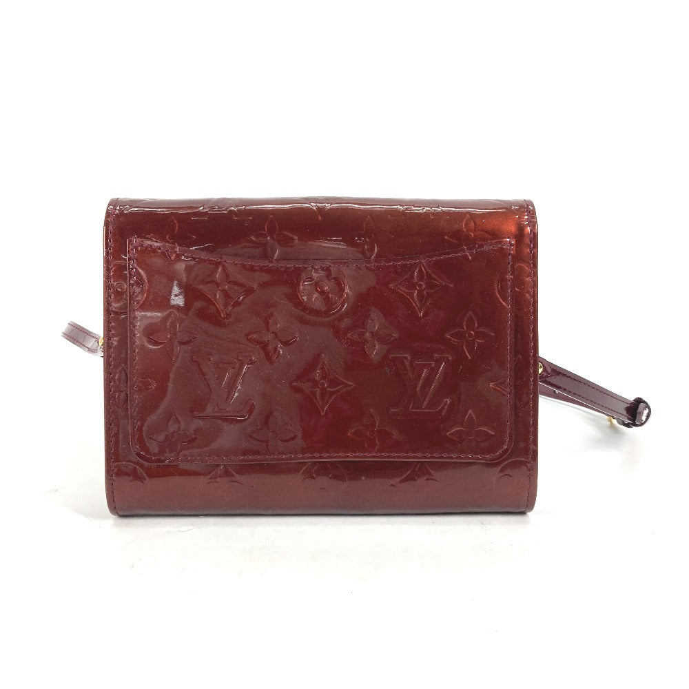 LOUIS VUITTON Clutch bag M91547 Monogram Vernis purple Monogram Vernis Rossmore PM