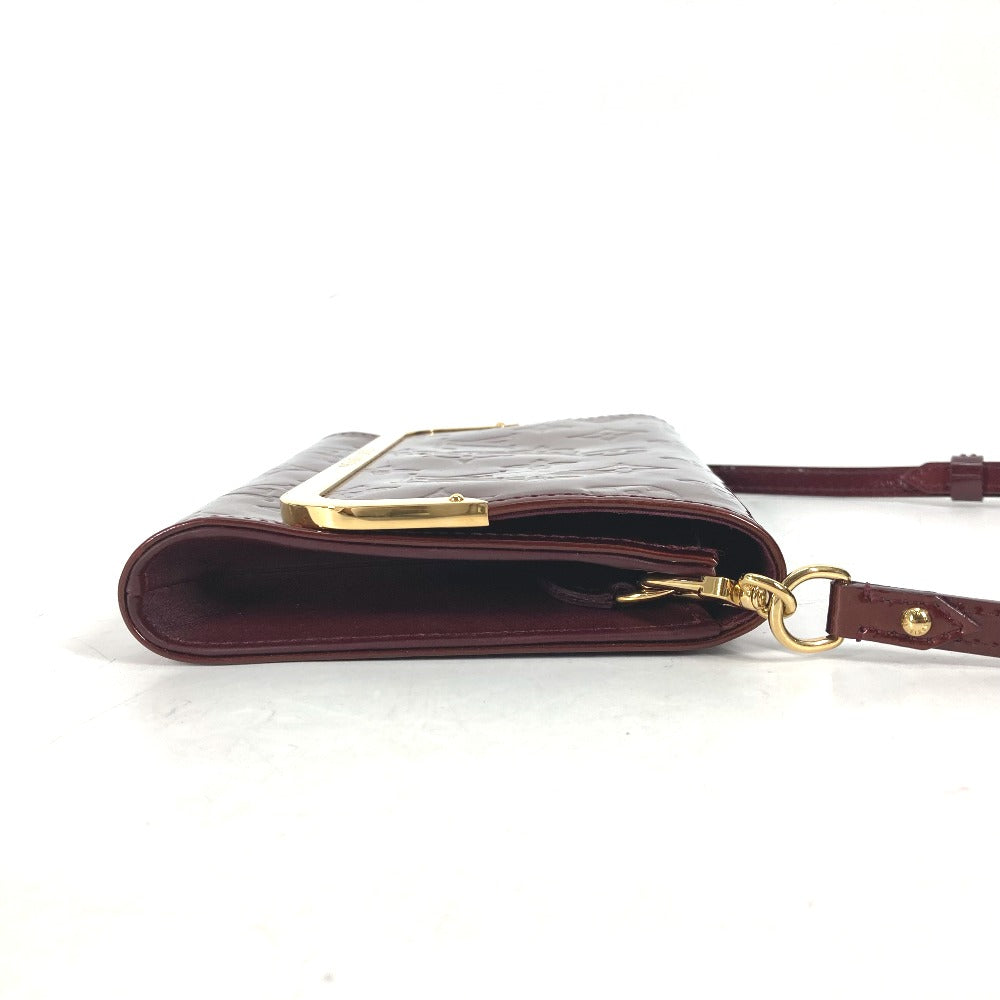 LOUIS VUITTON Clutch bag M91547 Monogram Vernis purple Monogram Vernis Rossmore PM