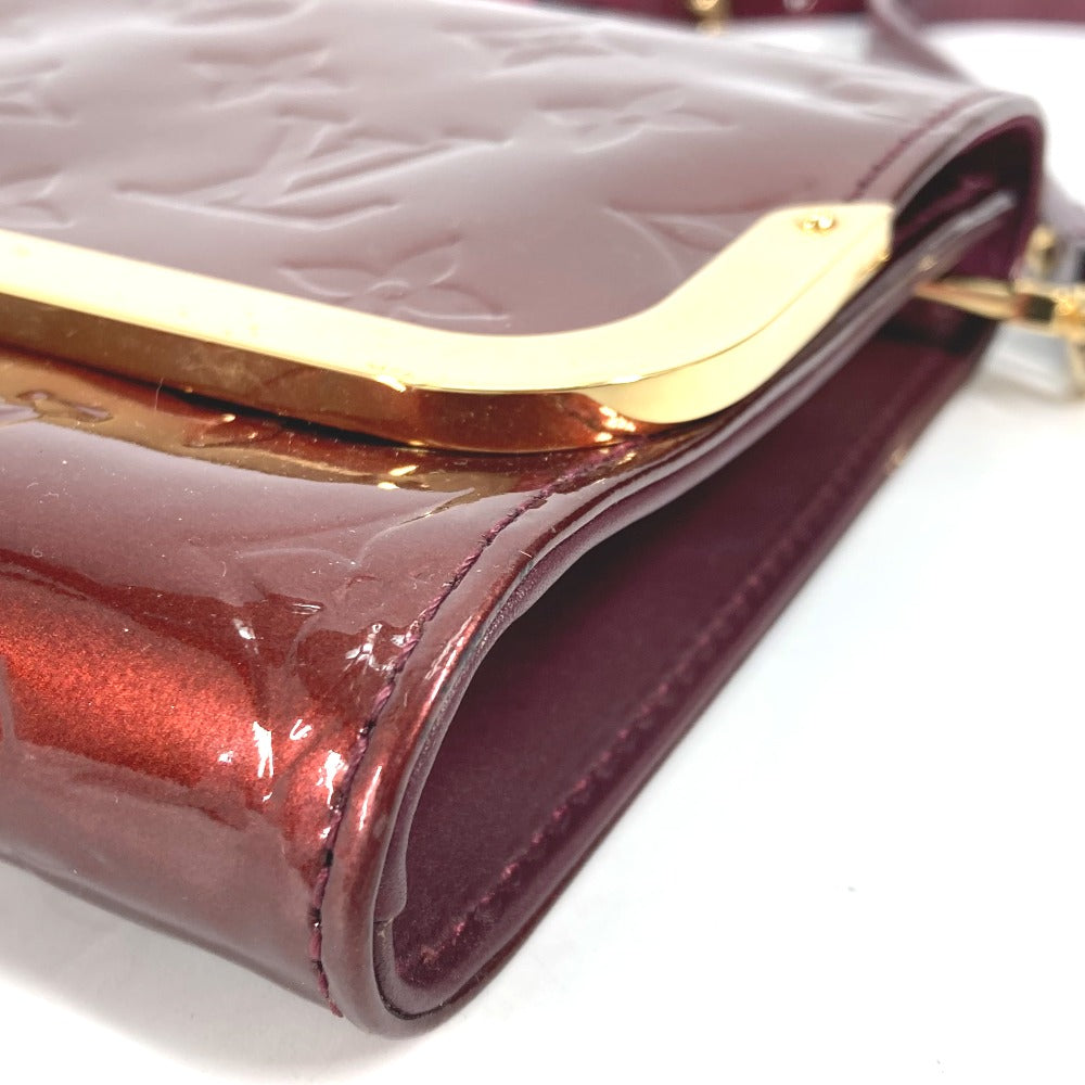LOUIS VUITTON Clutch bag M91547 Monogram Vernis purple Monogram Vernis Rossmore PM