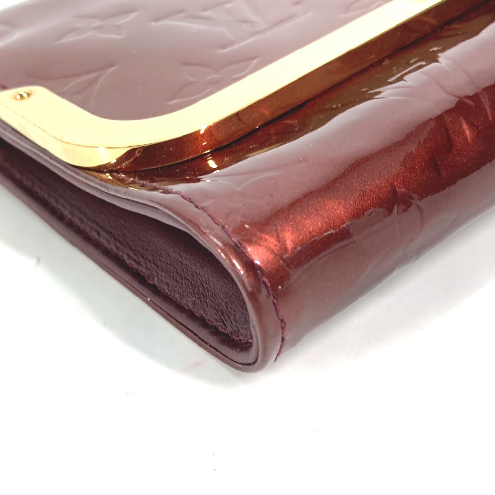 LOUIS VUITTON Clutch bag M91547 Monogram Vernis purple Monogram Vernis Rossmore PM