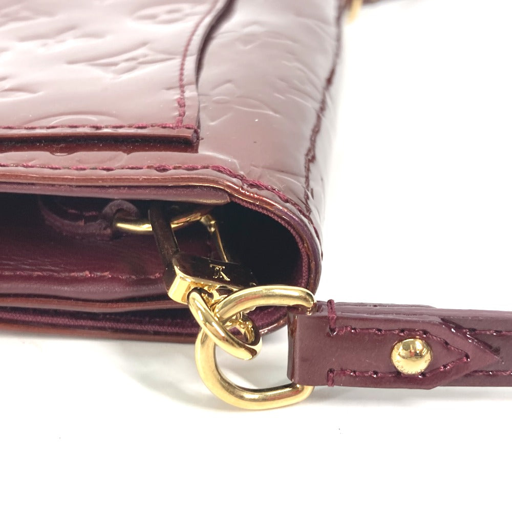 LOUIS VUITTON Clutch bag M91547 Monogram Vernis purple Monogram Vernis Rossmore PM