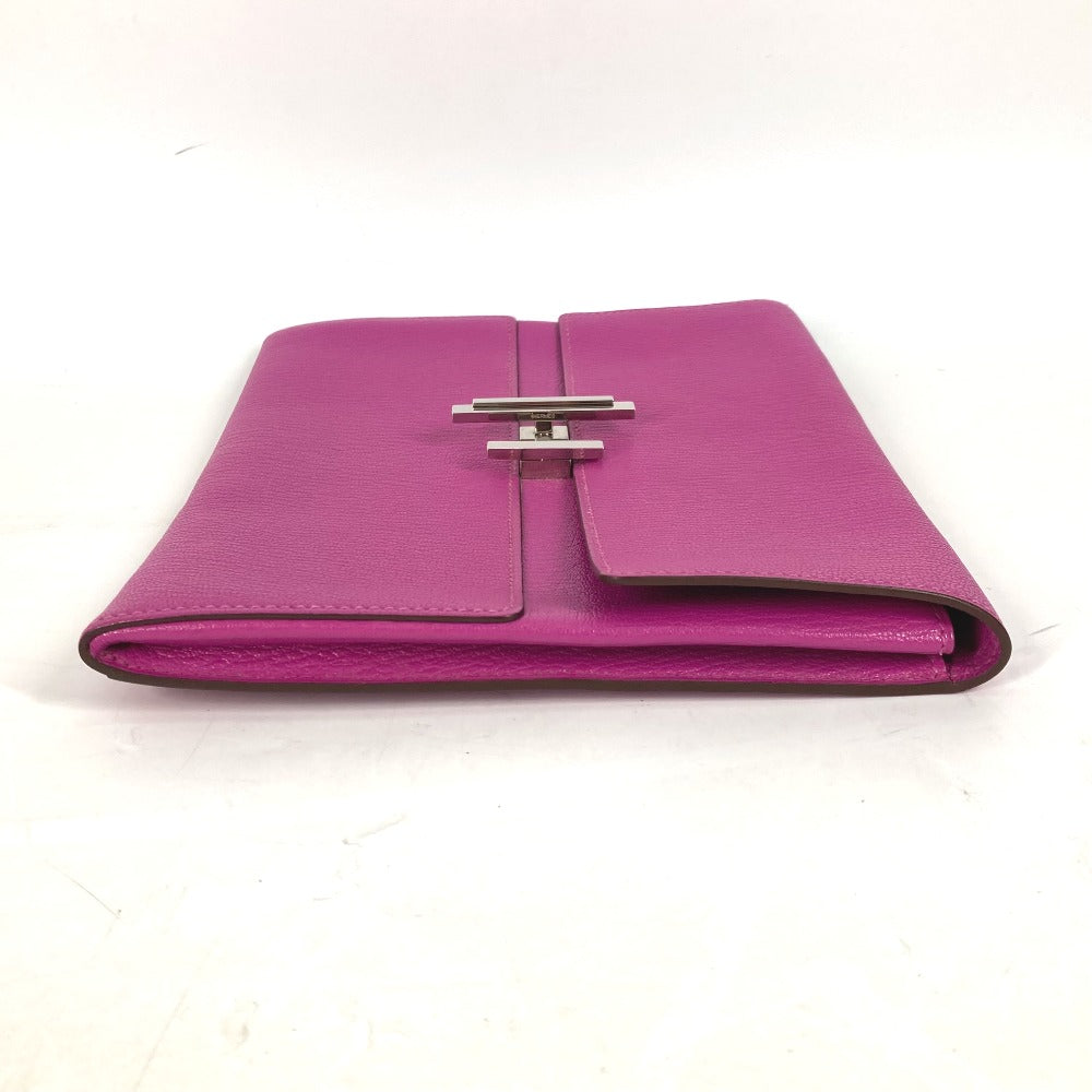 HERMES Clutch bag Shave pink flap cinematic Women Used
