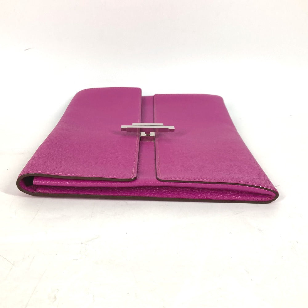 HERMES Clutch bag Shave pink flap cinematic Women Used
