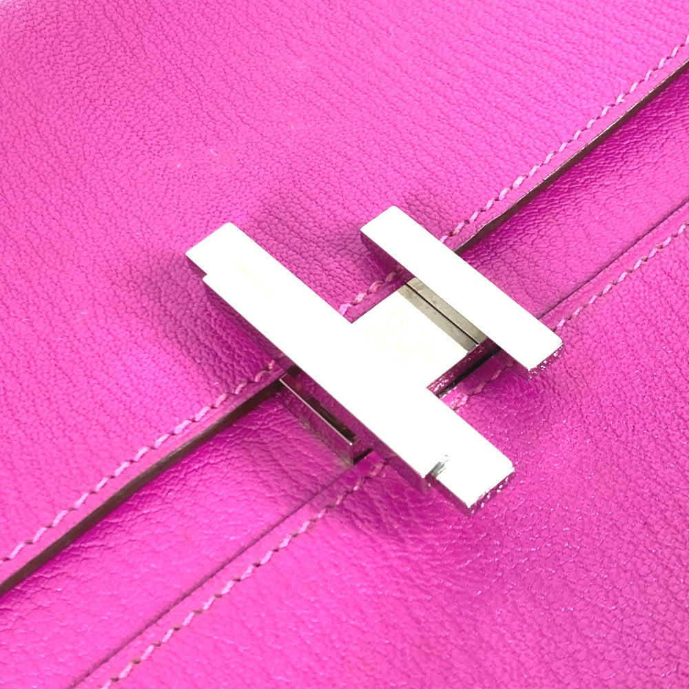 HERMES Clutch bag Shave pink flap cinematic Women Used