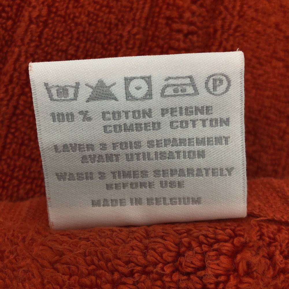 HERMES towel cotton Orange labyrinth