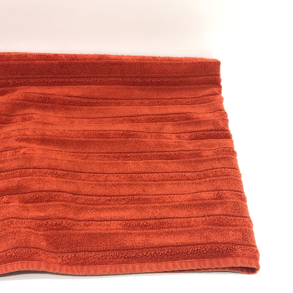 HERMES towel cotton Orange labyrinth