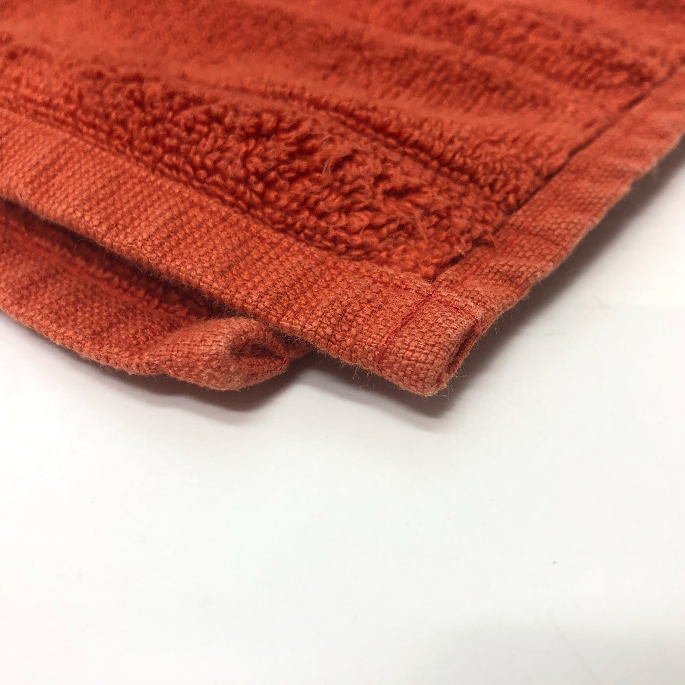 HERMES towel cotton Orange labyrinth