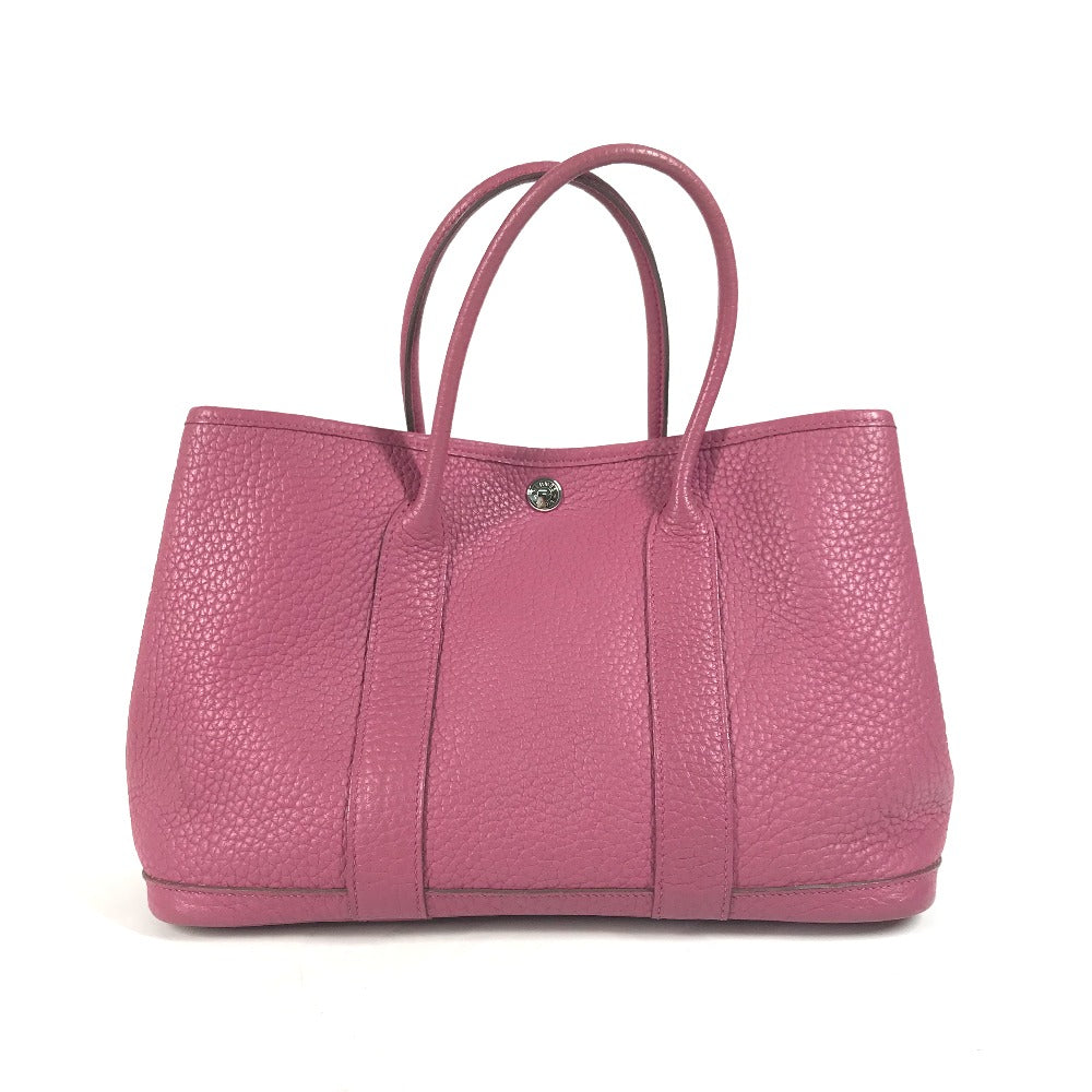 HERMES Tote Bag Negonda Purple type Bag Garden party TPM Women Used