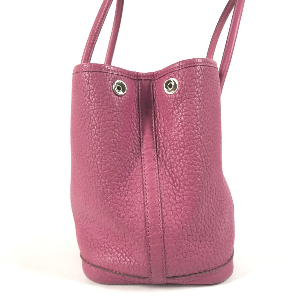 HERMES Tote Bag Negonda Purple type Bag Garden party TPM Women Used