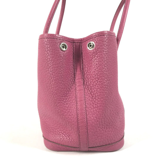 HERMES Tote Bag Negonda Purple type Bag Garden party TPM Women Used