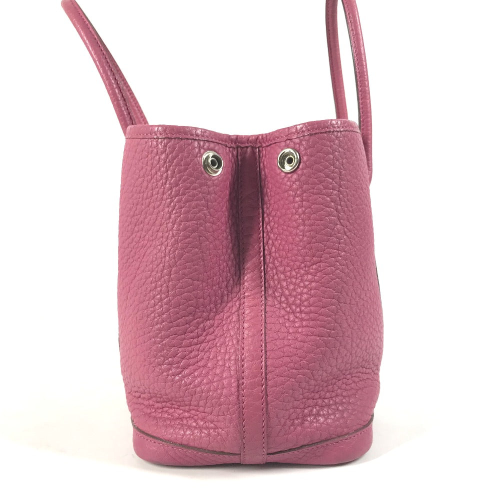 HERMES Tote Bag Negonda Purple type Bag Garden party TPM Women Used