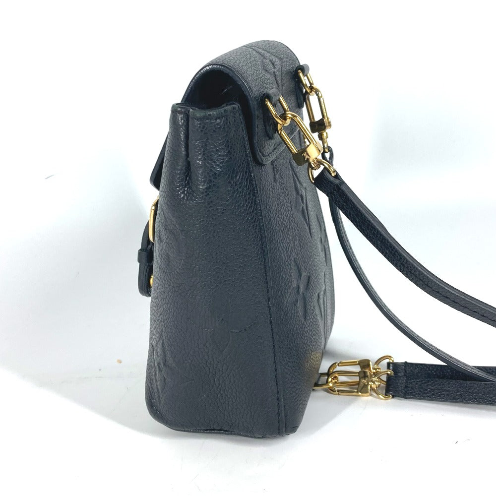 LOUIS VUITTON Backpack M80596 Monogram Ann Platt Leather black Monogram Ann Platt Tiny Backpack