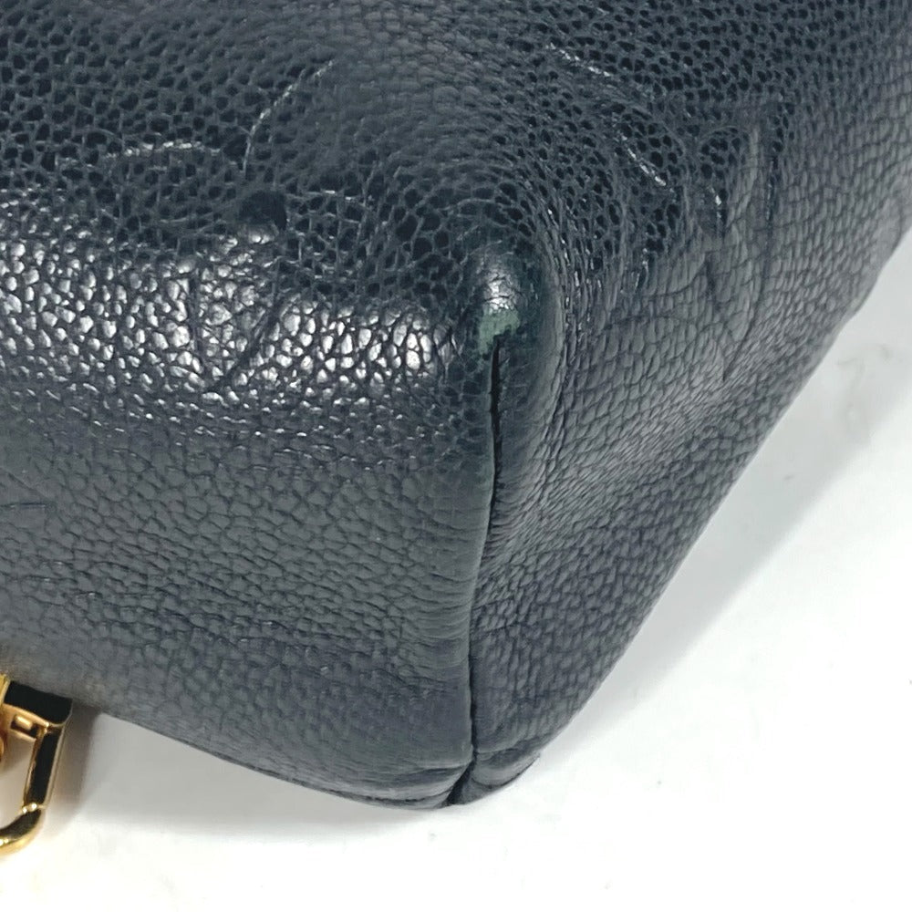 LOUIS VUITTON Backpack M80596 Monogram Ann Platt Leather black Monogram Ann Platt Tiny Backpack
