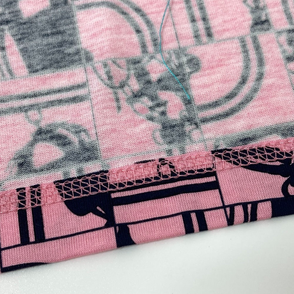 HERMES Short sleeve T-shirt cotton pink apparel short sleeves Brides de Gala en Desolde Women 36 Used