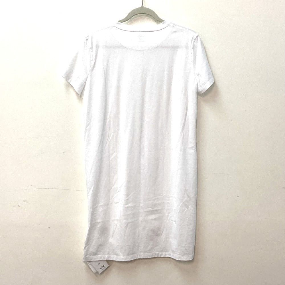 HERMES one piece cotton white apparel De Re Boucle Women 42 Used