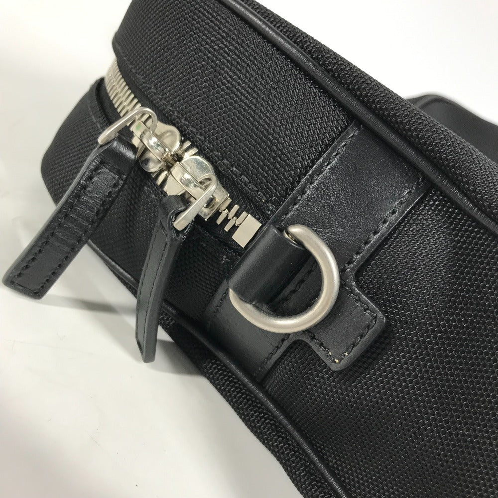 GUCCI Tote Bag 630922 Leather / canvas black Sherry line Business bag Women Used