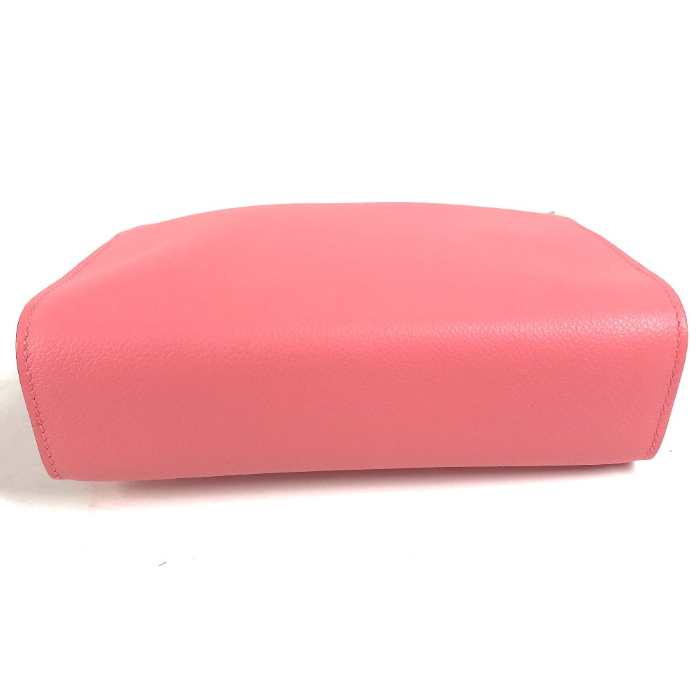 HERMES Pouch Evercolor pink Makeup pouch Zip Angor PM Women Used