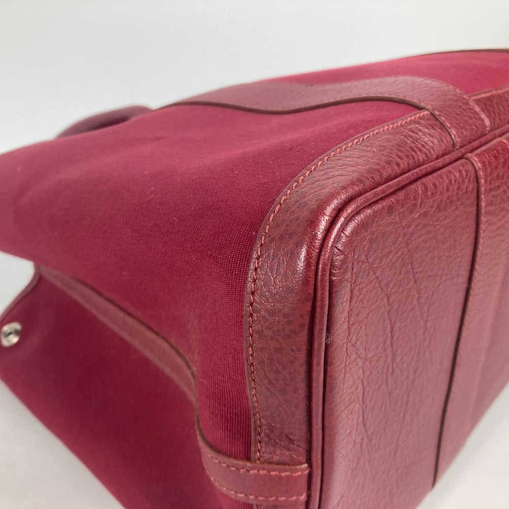 HERMES Shoulder Bag Toile Officier, Negonda Red Garden party PM Women Used