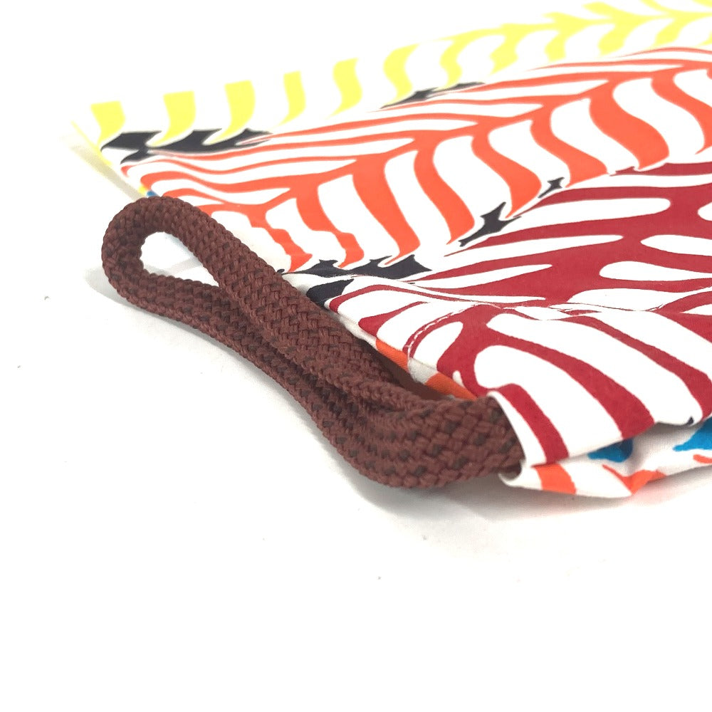 HERMES Pouch silk multicolor purse Bulk Pouch Women Used