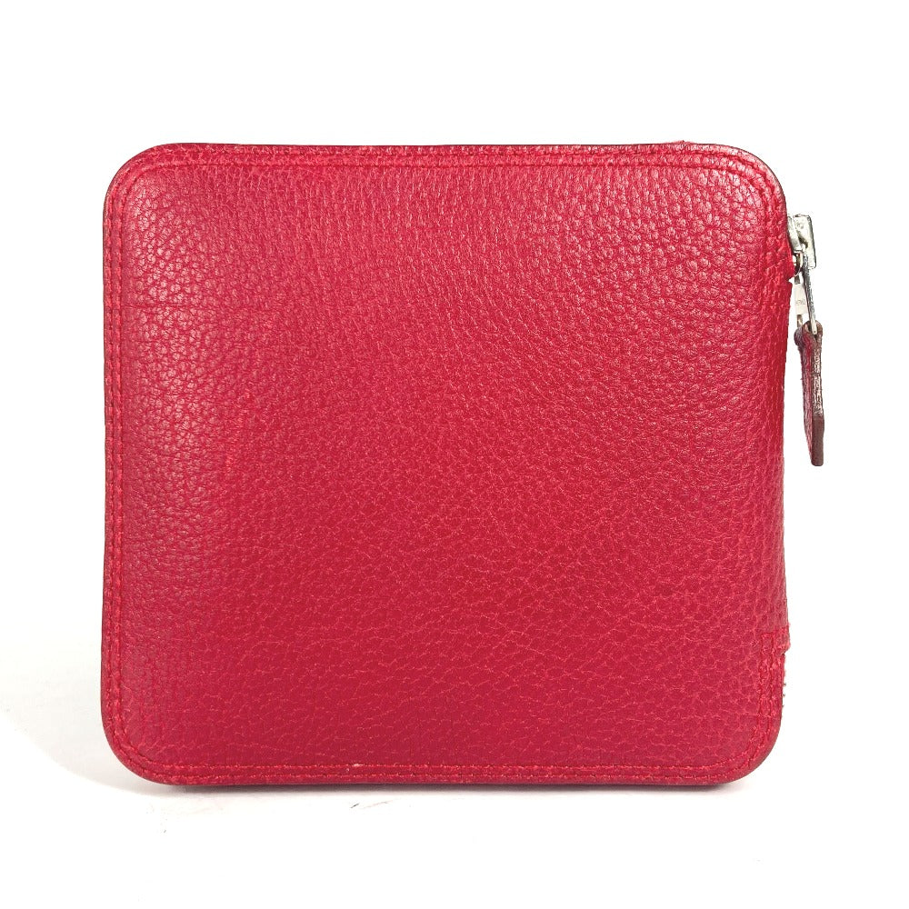 HERMES Handbag Buffel skipper Red Bags Eco Bags Folding Silky pop Women Used