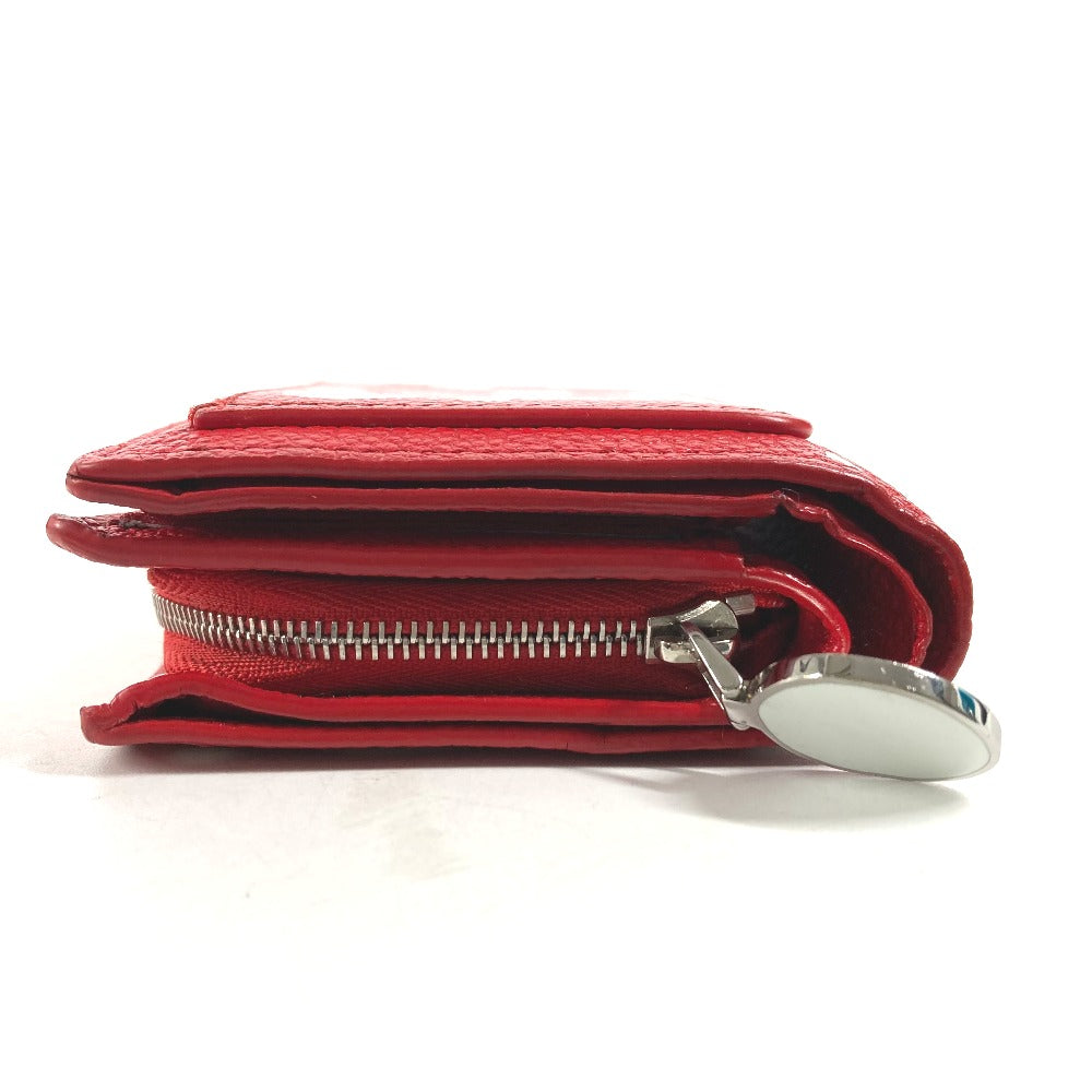 LOUIS VUITTON Folded wallet M82103  leather Red Kusama Yayoi Collaboration LVxYK Portefeuille Claire