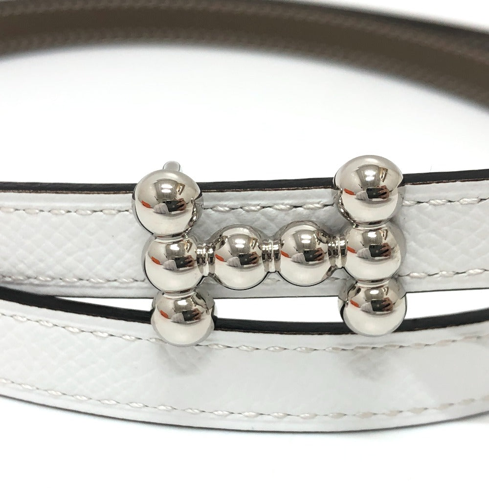 HERMES belt Epsom, Swift gray bubble Women 75 Used