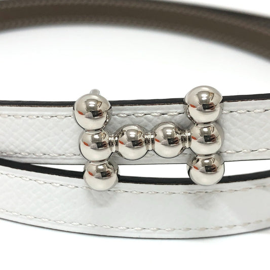 HERMES belt Epsom, Swift gray bubble Women 75 Used
