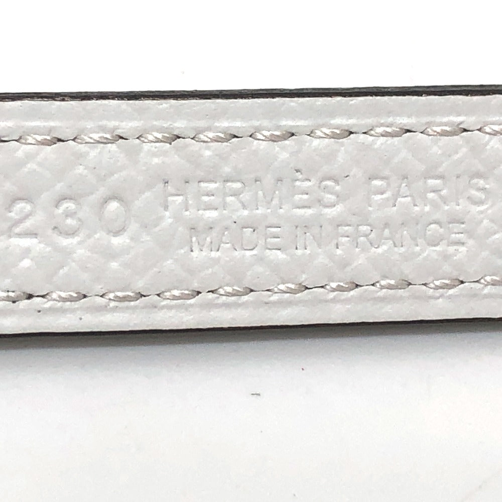 HERMES belt Epsom, Swift gray bubble Women 75 Used