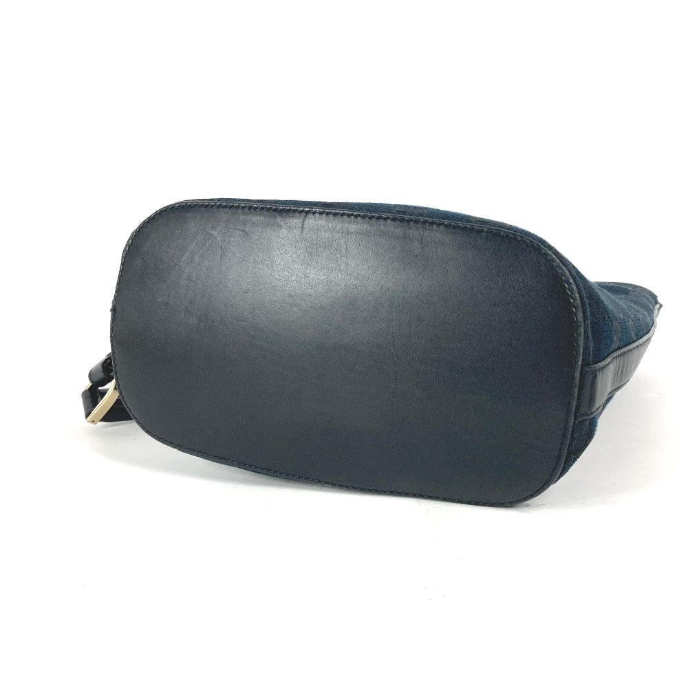 GUCCI Shoulder Bag 001 4286 Leather / canvas black Bucket Bucket GG