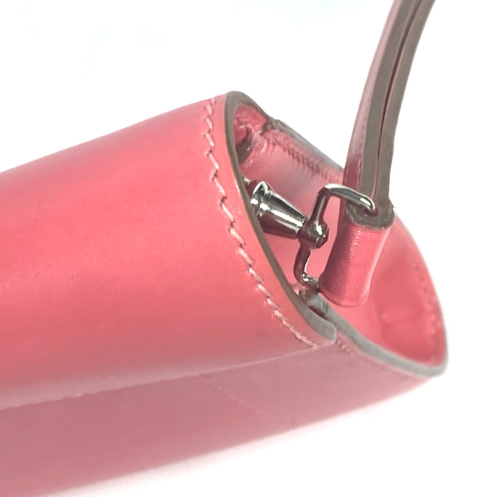 HERMES Clutch bag Vota De Lacto pink Sac Clutch Good Lock Women Used