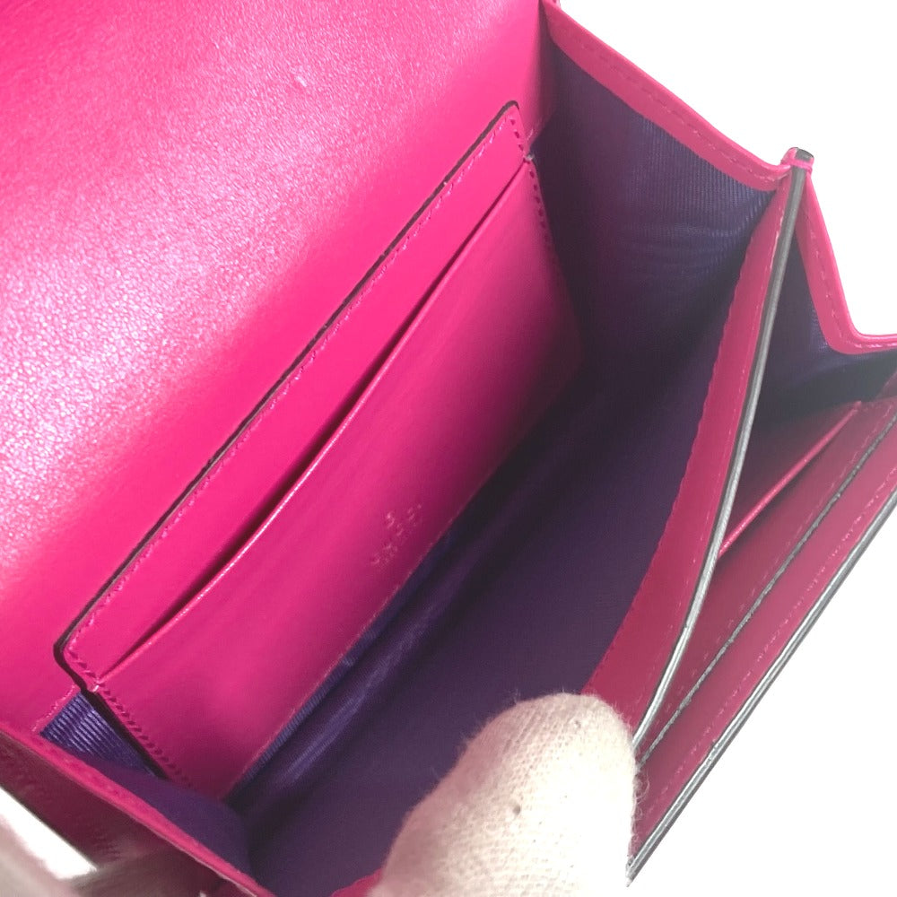 GUCCI Shoulder Bag 723777 Leather / nylon pink GG matelasse quilting Women Used