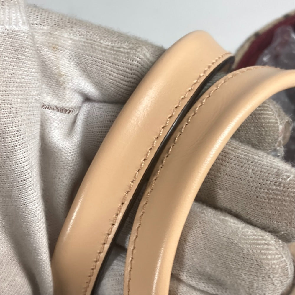 GUCCI Handbag 628159 Wool, Leather beige Chilled license GG Kids Used