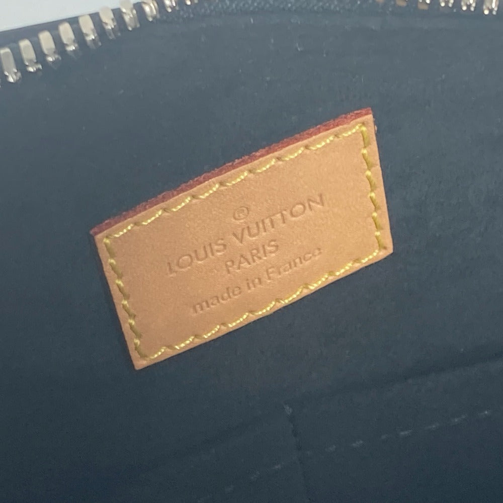 LOUIS VUITTON Handbag leather black Space Collection Speedy 25 mens Used