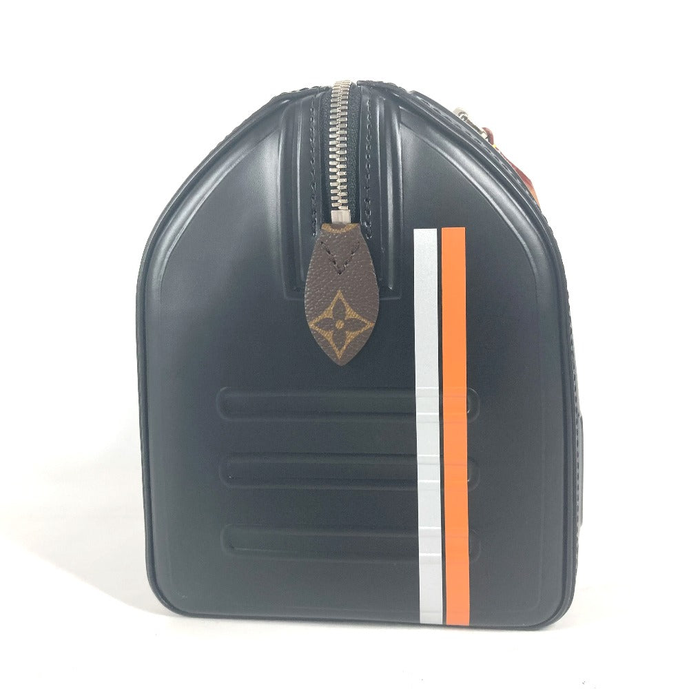 LOUIS VUITTON Handbag leather black Space Collection Speedy 25 mens Used
