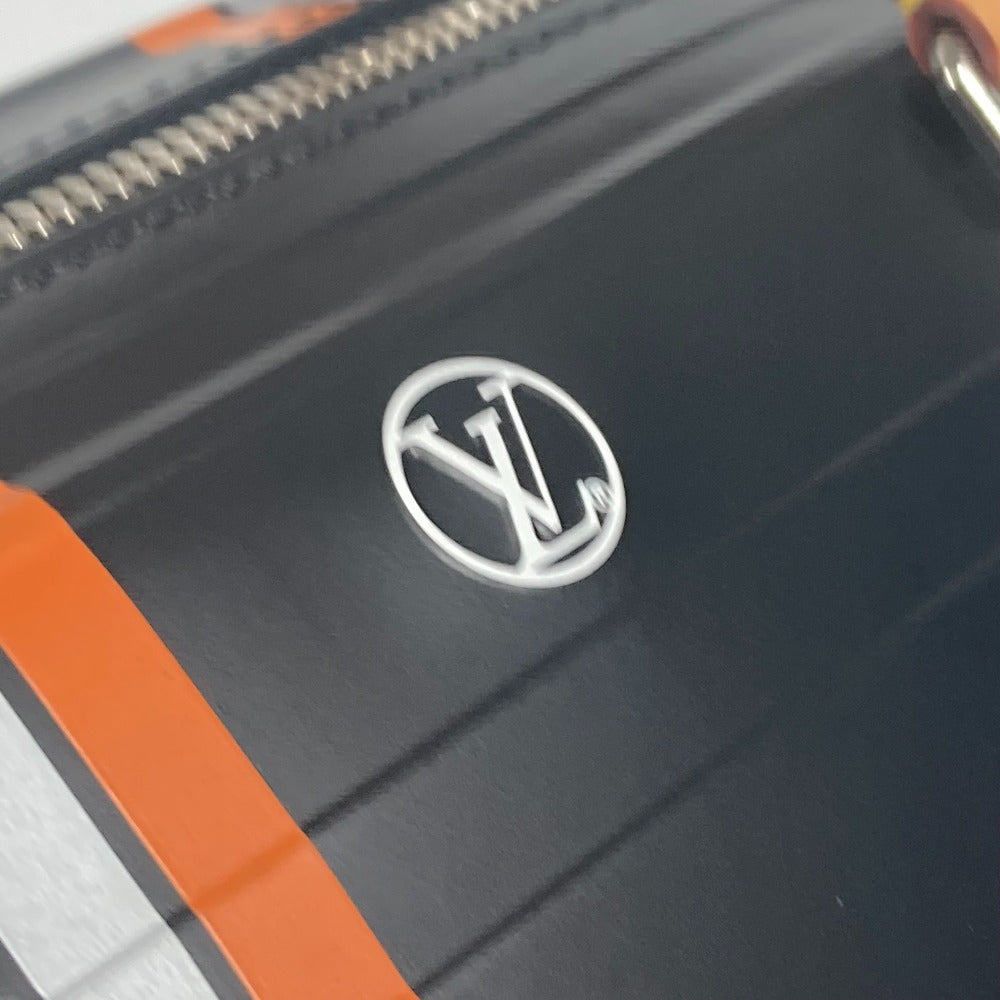 LOUIS VUITTON Handbag leather black Space Collection Speedy 25 mens Used